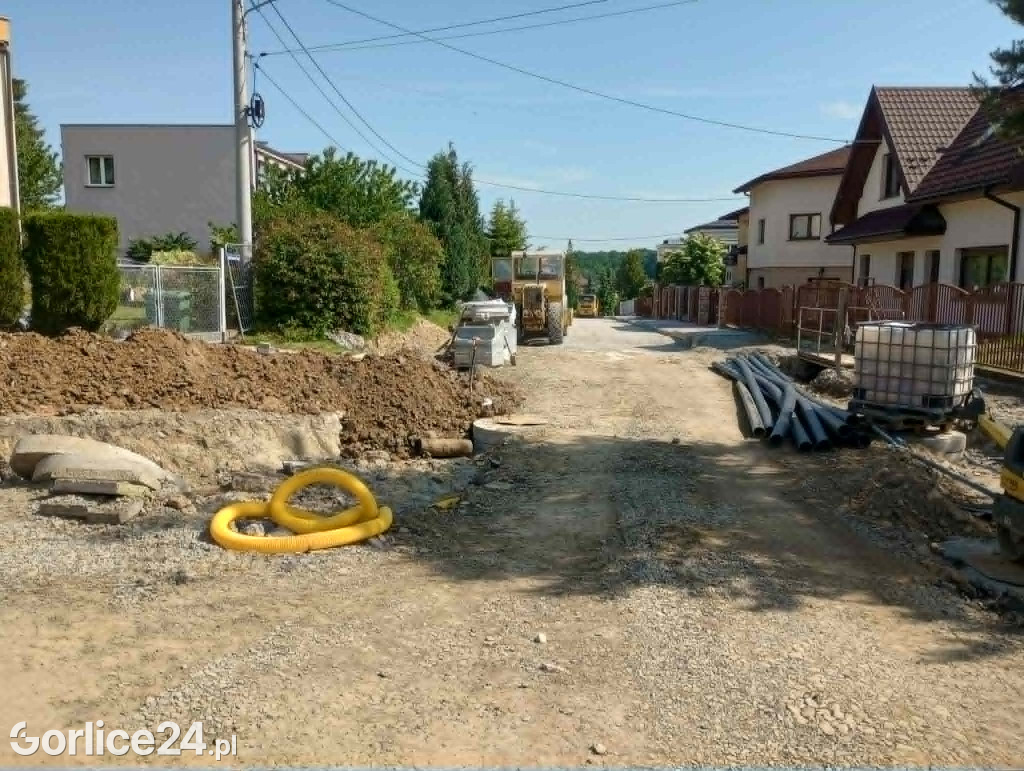 Remont ul. Laskowskiego i Pułaskiego w Gorlicach