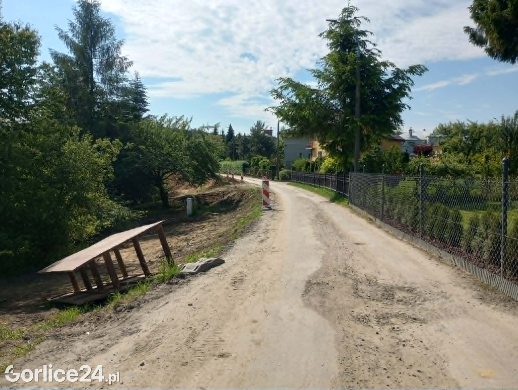 Remont ul. Laskowskiego i Pułaskiego w Gorlicach