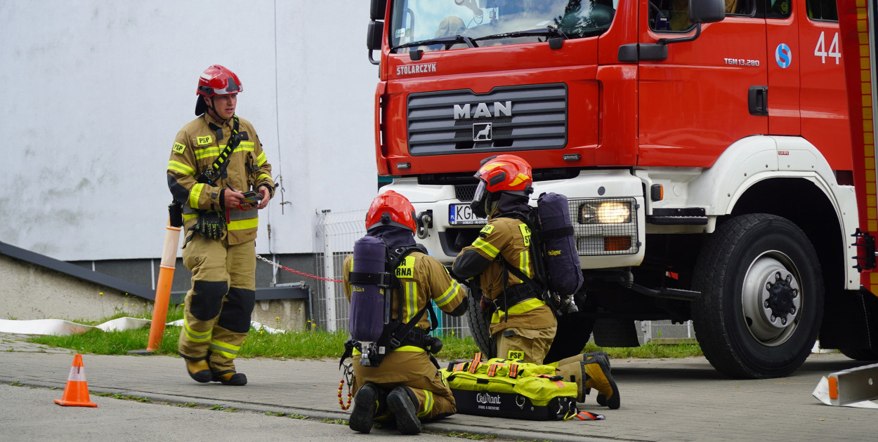 Ćwiczenia strażackie w szpitalu (08.06.2026)