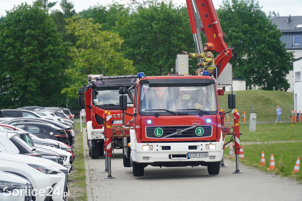 Ćwiczenia strażackie w szpitalu (08.06.2026)