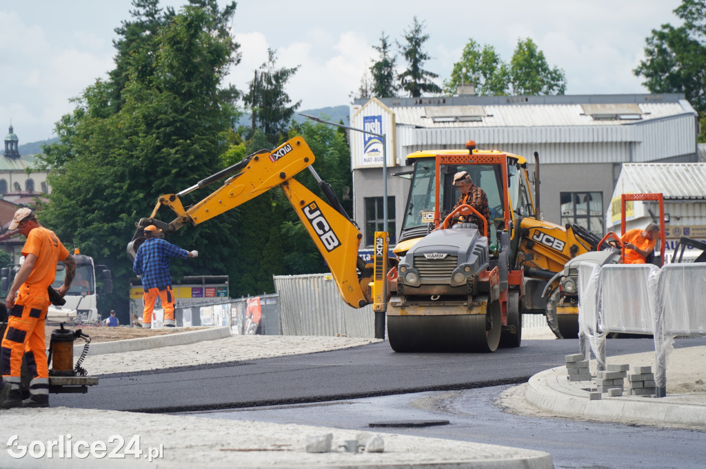 Budowa ronda w Gorlicach (17.06)