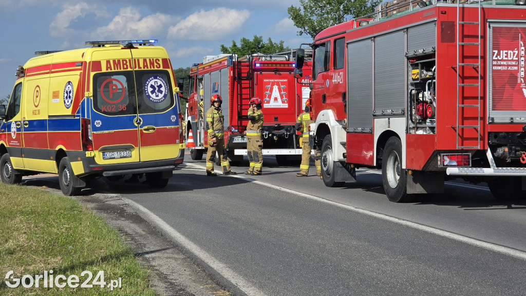 Kolizja na ul. Bieckiej