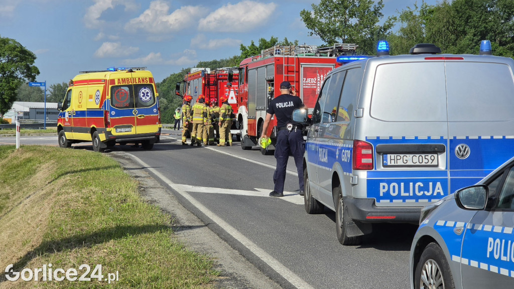 Kolizja na ul. Bieckiej