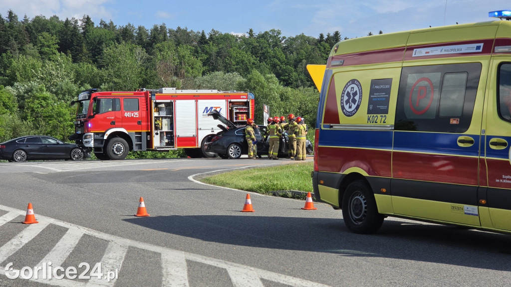 Kolizja na ul. Bieckiej