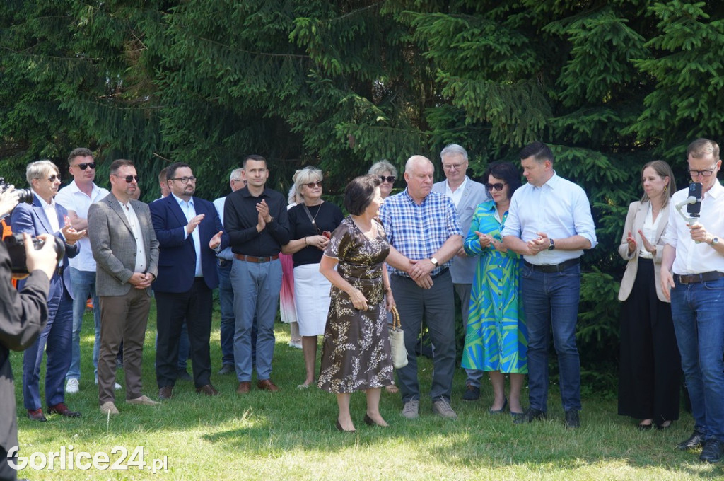 Rozpoczęcie budowy ronda w Bieczu