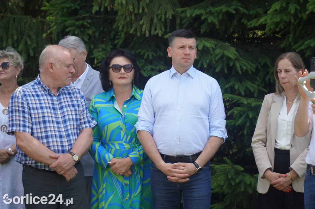 Rozpoczęcie budowy ronda w Bieczu