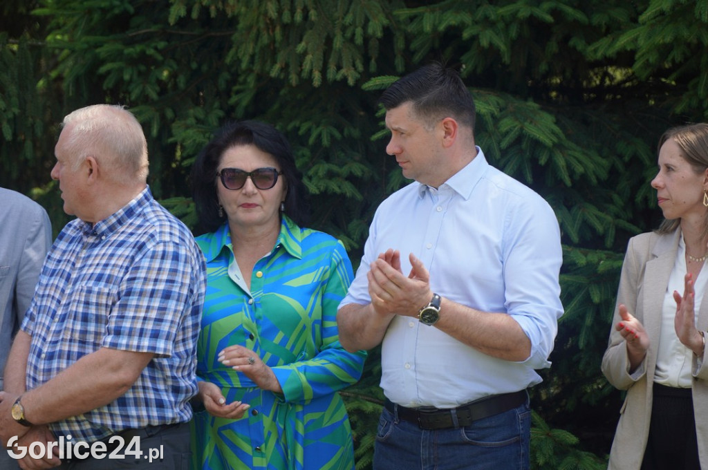 Rozpoczęcie budowy ronda w Bieczu