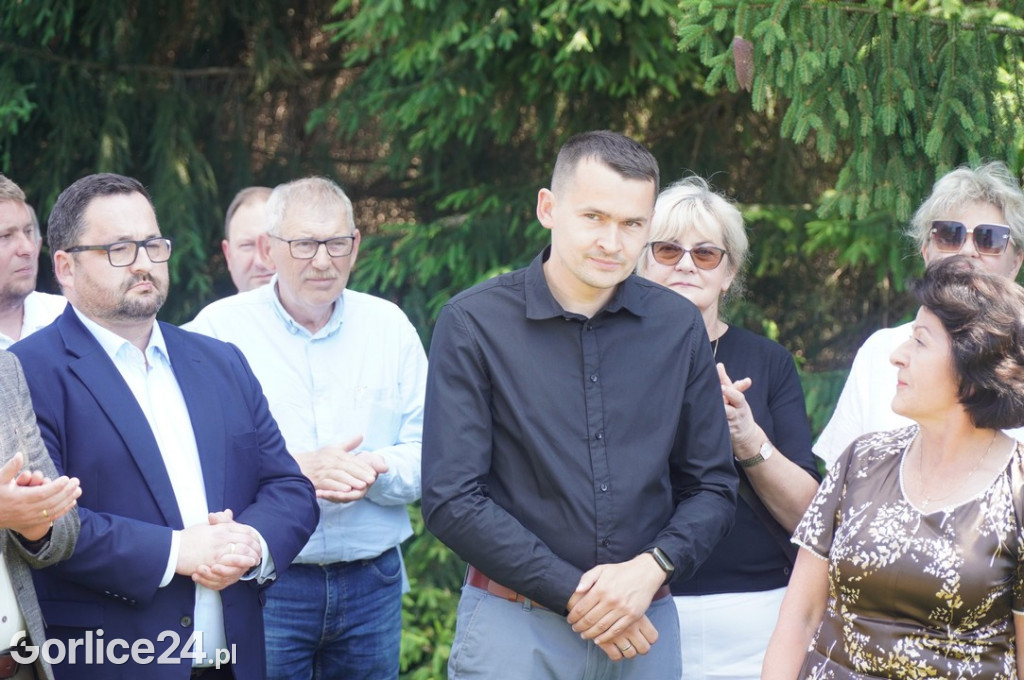 Rozpoczęcie budowy ronda w Bieczu