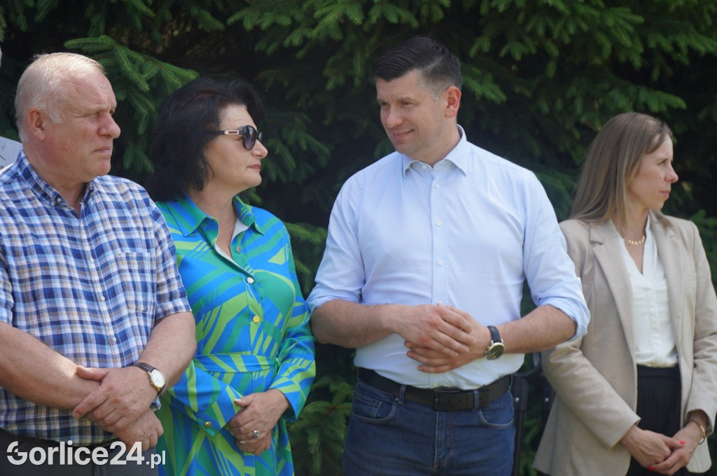 Rozpoczęcie budowy ronda w Bieczu