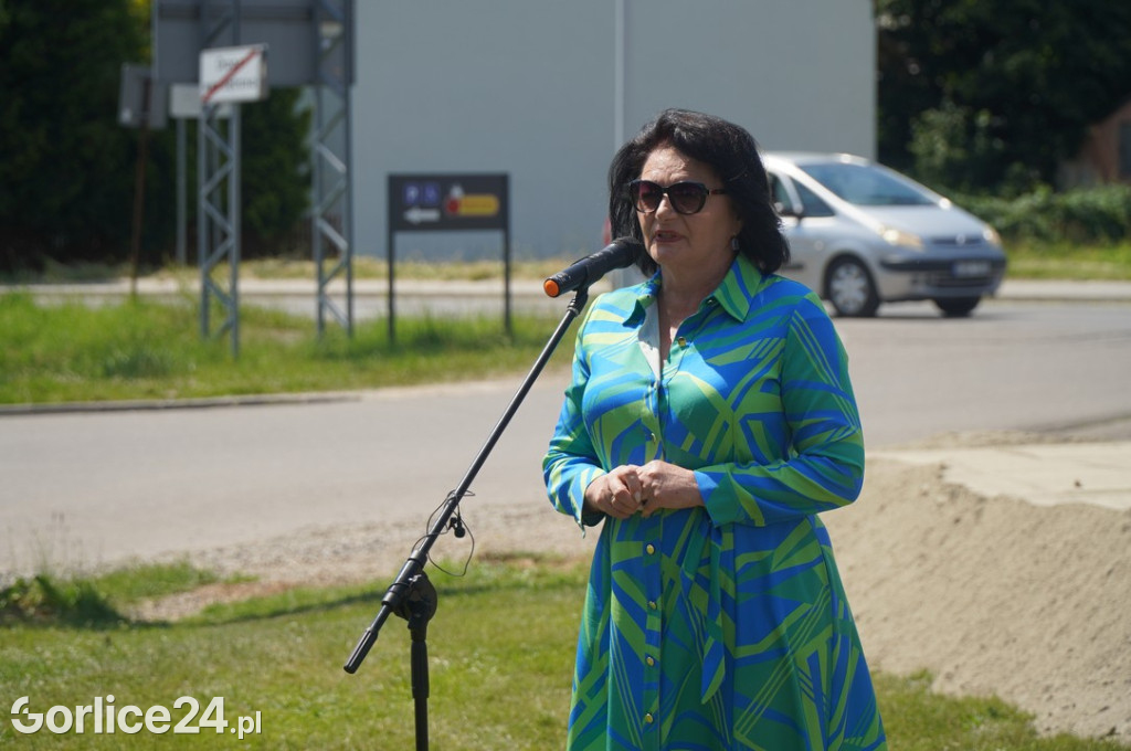 Rozpoczęcie budowy ronda w Bieczu