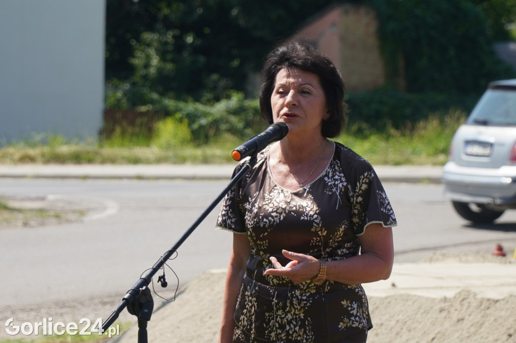 Rozpoczęcie budowy ronda w Bieczu