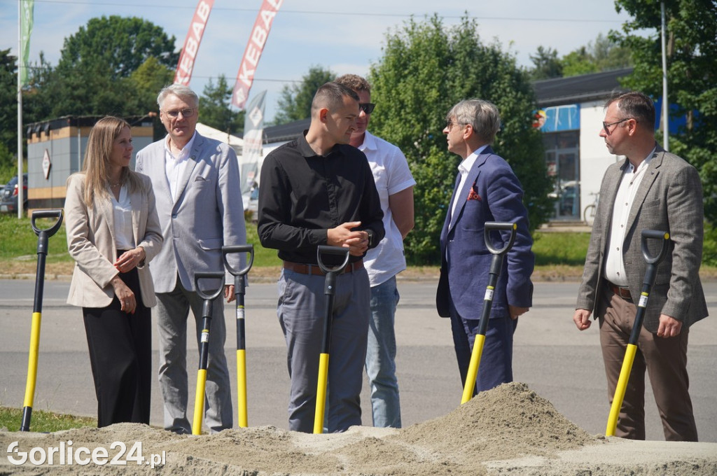 Rozpoczęcie budowy ronda w Bieczu