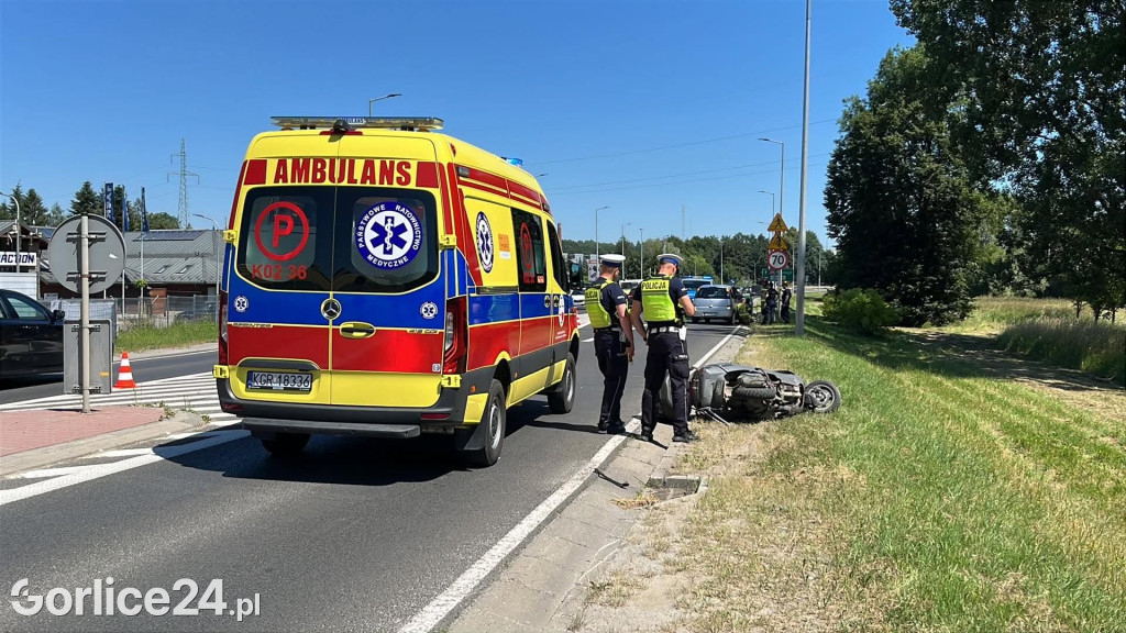 Kolizja przy Jarmarku Pogórzańskim (25.06)