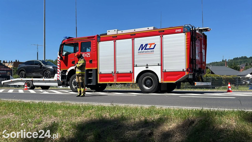 Kolizja przy Jarmarku Pogórzańskim (25.06)