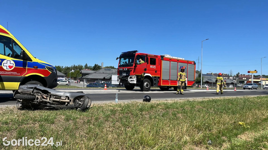 Kolizja przy Jarmarku Pogórzańskim (25.06)