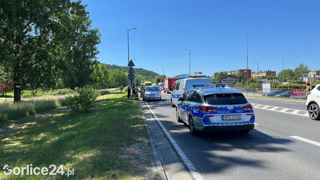 Kolizja przy Jarmarku Pogórzańskim (25.06)