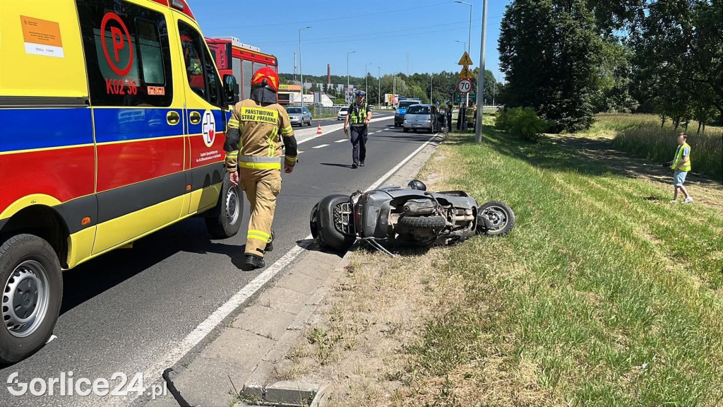 Kolizja przy Jarmarku Pogórzańskim (25.06)