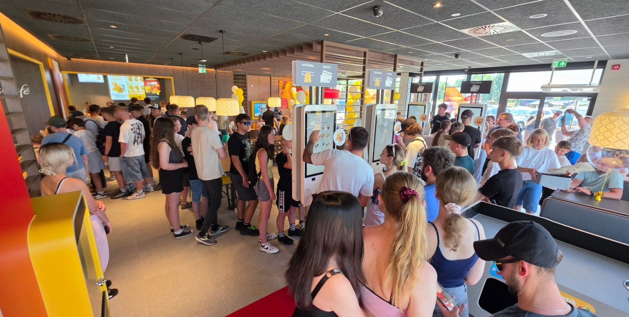 Otwarcie McDonald's w Gorlicach (27.06.)