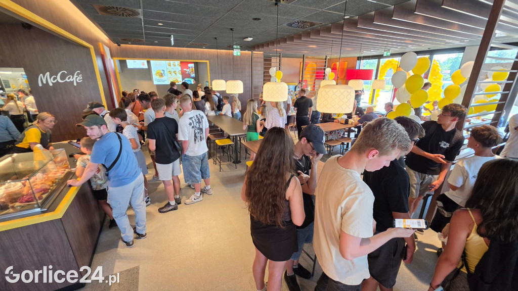 Otwarcie McDonald's w Gorlicach (27.06.)