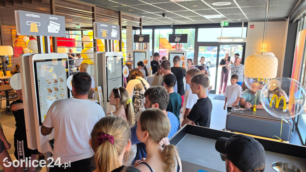 Otwarcie McDonald's w Gorlicach (27.06.)