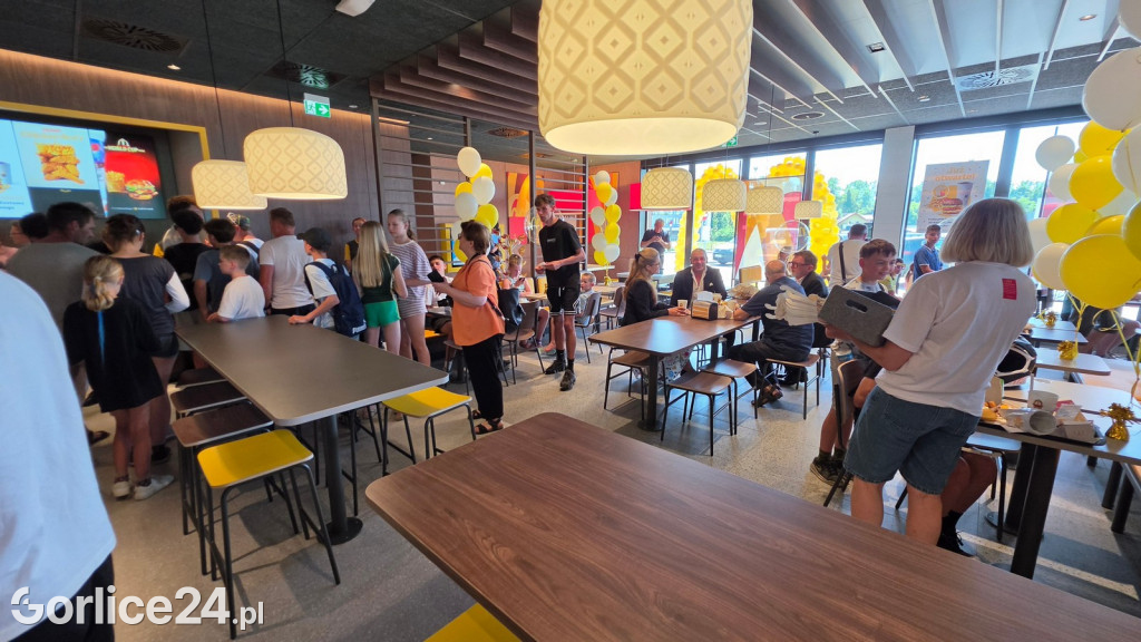 Otwarcie McDonald's w Gorlicach (27.06.)