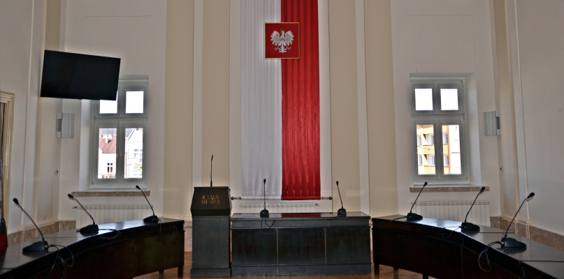 Odmieniona sala obrad Rady Miasta Gorlice