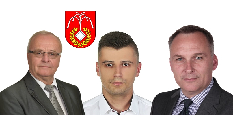 to jeden z nich przez najbliższe 5 lat rządzić będzie gminą Uście Gorlickie - od lewej Zbigniew Ludwin, Andrzej Paluch, Tomasz Andrusikiewicz