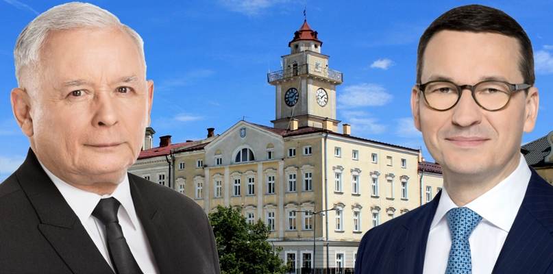 prezes Prawa i Sprawiedliwości Jarosław Kaczyński oraz Prezes Rady Ministrów Mateusz Morawiecki - jeden z nich, a być może obydwaj w przyszły weekend mają gościć w Gorlicach