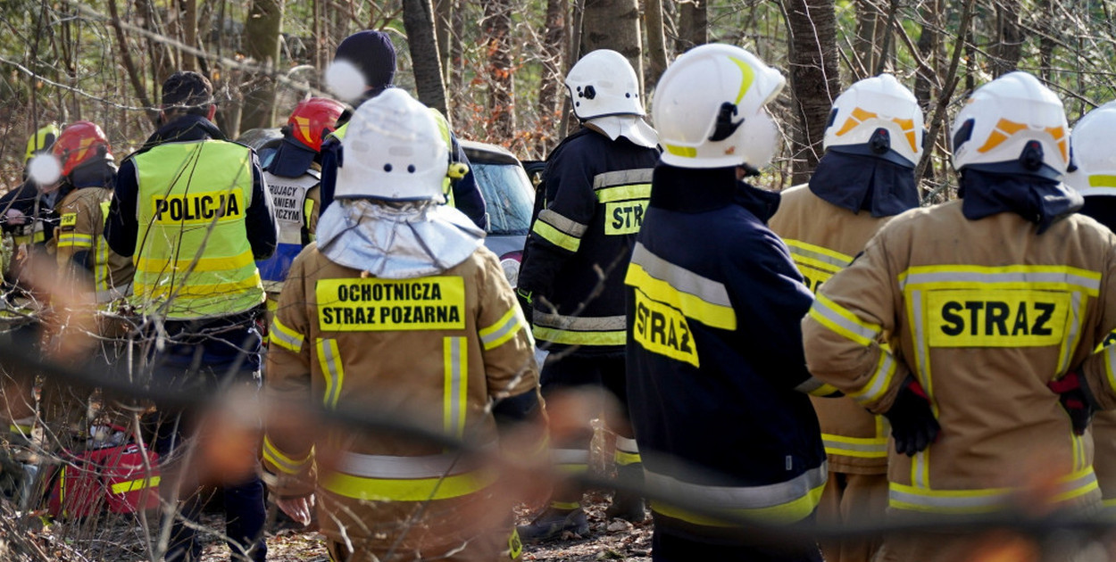 fot. Hubert Siarkowicz / Gorlice24 / wypadek w Bystrej