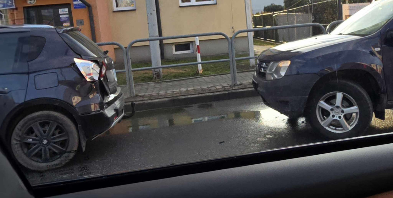 fot. Gorlice24 / kolizja, Gorlice, 28.01.2025