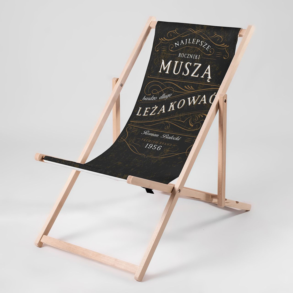 Leżak DLA AMATORÓW WHISKY pomysł na prezent na urodziny