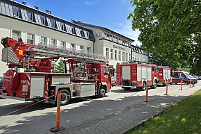 Akcja strażaków w Starym Szpitalu-3974
