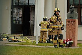 Ćwiczenia strażaków-ochotników w Moszczenicy (10.05.)-5704