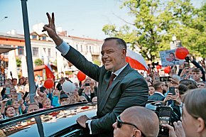 Karol Nawrocki w Gorlicach spotkał się z mieszkańcami-5807