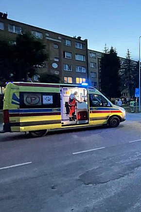 Akcja służb ratunkowych w bloku przy ul. Konopnickiej-5964