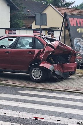 Kolizja na ul. Kościuszki (07.07.)-6021