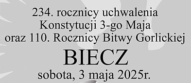 234. rocznica uchwalenia Konstytucji 3-go Maja w Bieczu-2749