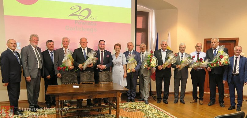 Szymbark. Obchody 20-lecia Powiatu Gorlickiego