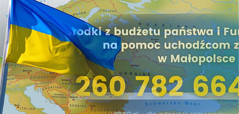 Wiemy ile pieniędzy w Małopolsce przeznaczono na pomoc uchodźcom!