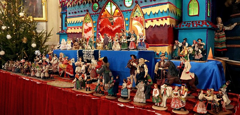 Krakowska szopka w Sanktuarium w Kobylance [FOTO/WIDEO]