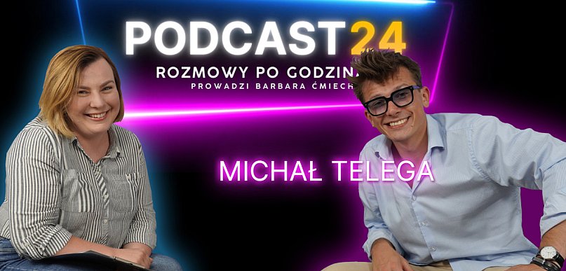 O jakim romansie marzy Michał Telega? I z jakim artystą ostatnio pił wódkę?