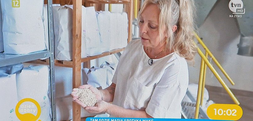 Takiej młynarki nie mają nigdzie indziej! Kasia z Kobylanki w Dzień Dobry TVN