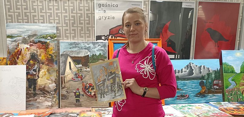 Lipinki. Mamy kolejną laureatkę strażackiego konkursu plastycznego! [FOTO]