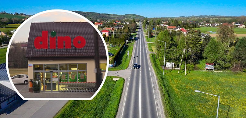 Dino nie zwalnia tempa w powiecie. Kolejny market powstanie przy granicy Gorlic?