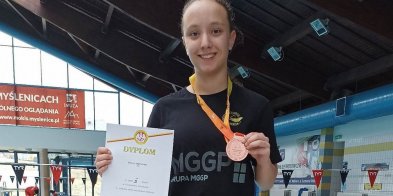Weronika Mituś wypływała brązowy medal na Licealiadzie w Myślenicach [FOTO]-14754