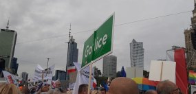 Warszawa. Gorliczanie na Marszu Miliona Serc