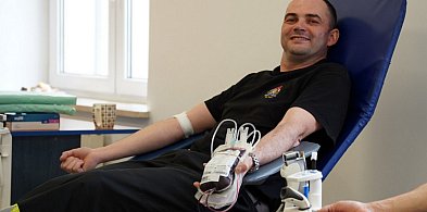 Ognisty Ratownik Gorąca Krew. Akcja krwiodawstwa u strażaków [11 maja]-33659
