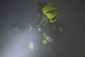Pożar w Domu Młodzieży - strażacy ćwiczyli w Moszczenicy [FOTO]-33803