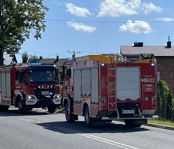 Gmina Lipinki. Trwają poszukiwania mężczyzny. W akcji strażacy i policjanci-34099