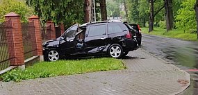 Jechał po pijaku i zderzył się z innym pojazdem